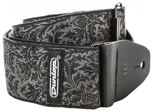 Dunlop D6714 Sangle Courroie Jacquard Black Thistle