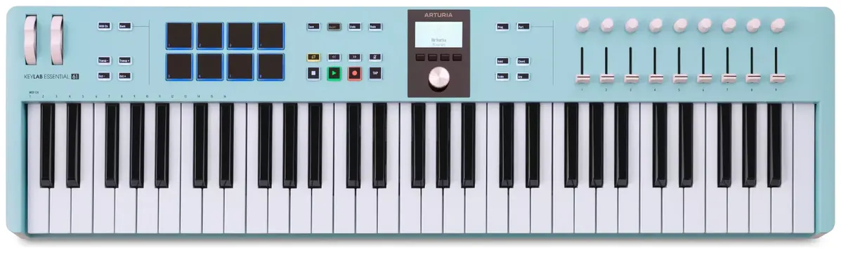 Arturia Keylab Essential mk3 61 Aquamarine