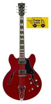 Michael Semiacústica GM1159N Wine Red