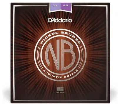D'Addario NB1152 Nickel Bronze 011-052