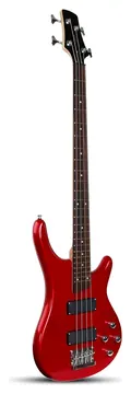 Smiger Baixo Smiger G-B3-4 Cordas Vermelho