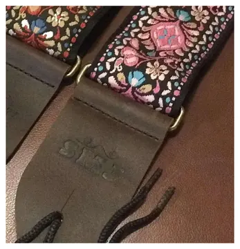 SMJ Reserve Collection "Ruby Tiger" Guitar Strap