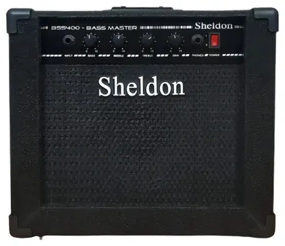 Amplificador Para Contrabaixo BSS400 Sheldon 30w Preto 110V/220V