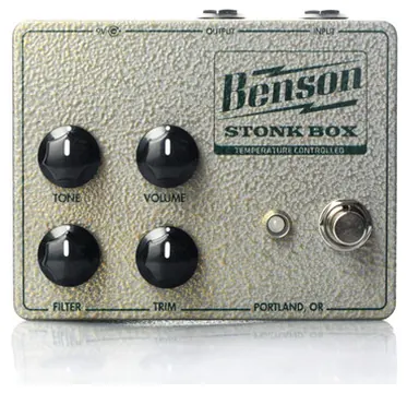 Benson Amps Stonk Box Temperature Controlled Drive Fuzz Pedal