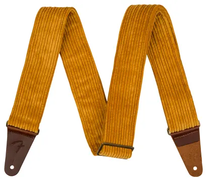 Fender Corduroy 2" Strap, Blaze Gold