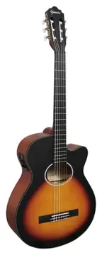 Giannini Performance Nylon Cutway Color Top 3 Tone Sunburst Gnf-1d Ceq Ct3ts (10437)