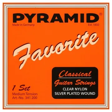 Pyramid Nylon Konzertgitarre-Saiten 341200