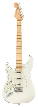 Fender Stratocaster Player Lefty Polar White Chitarra Elettrica Mancina