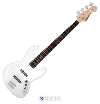 Aria Stb JB Bass, White