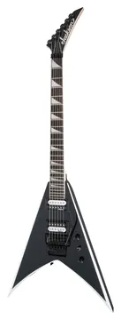 Jackson JS32 King V Amaranth Fingerboard Black with White Bevels