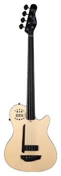 Godin A4 Ultra Semi-Acoustic Fretless Bass Guitar ~ Natural