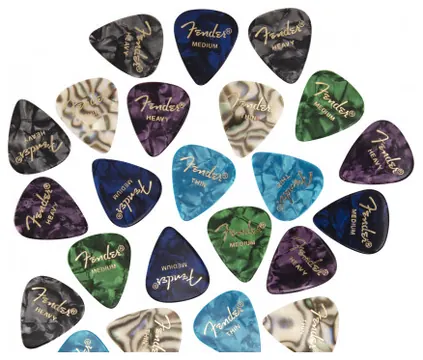 Fender Premium Cell Mix Pick Set 24