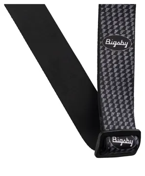 Bigsby Hounds Tooth Strap, Black, 2"