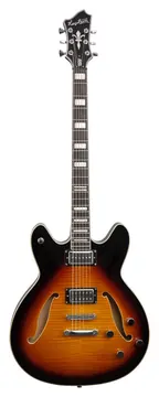 Hagstrom Viking deluxe Baritone Tobacco Sunburst