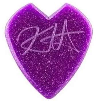 Dunlop Pack 6 Puas Kirk Hammett Purple Sparkle Jazz