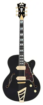 D'Angelico Excel 59 Effen zwart