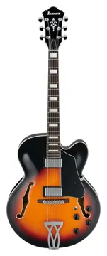 Ibanez AF75-BS Braun Sunburst Af Artcore
