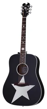 Schecter Rs-1000 Stage Firma di Robert Smith Stella bianca