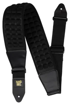 Ernie Ball 5374 Cloud Comfort Polypropylen-Gitarrengurt (84,3mm), black