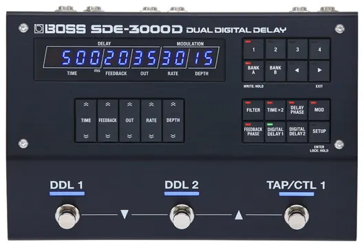 Boss SDE3000D Delay Pedal