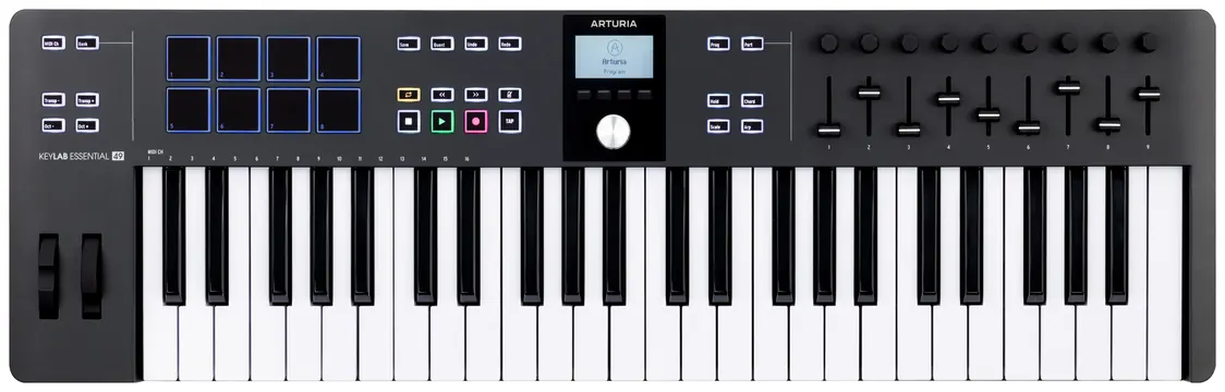 Arturia KeyLAB Essential 49 Schwarz