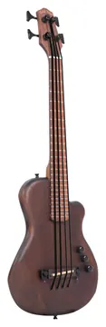 Gold TONE ME-BASS 23" Elektrische microbas met mahonie top en hoes