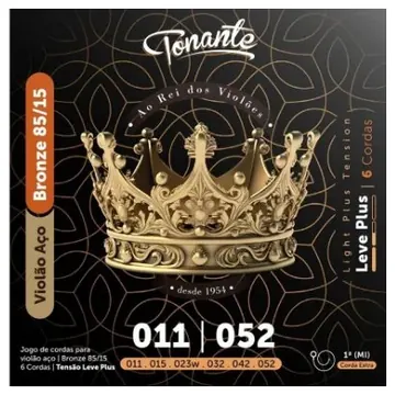 Tonante Encordoamento Tonante TNVA11B85 Bronze 85/15 .011