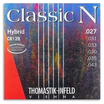 Jogo de Cordas Thomastik CR128 Classic N Hybrid para Guitarra Clássica