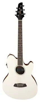 Ibanez Talman TCY10E Ivory High Gloss
