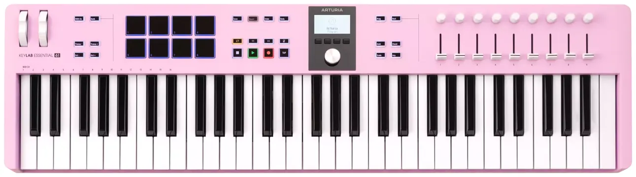 Arturia Keylab Essential mk3 61 Rose Quartz