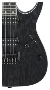 Ibanez RGR662AHBFWK Verweerd zwart Prestige