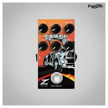 Ziron Pedal Ziron Delorean Delay P/guitar 9 Tipos Efeitos