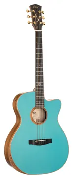 Cort Blue Moon Trans Blue Satin Limited Edition