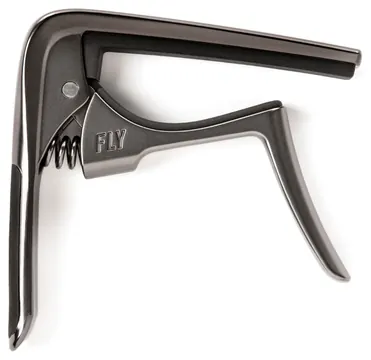 Dunlop Trigger Fly Capo | Curved | Acoustic and Electric Gtr | Gun Metal