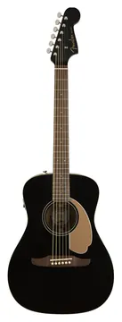 Fender Malibu Player Jetty Black Chitarra Acustica Elettrificata