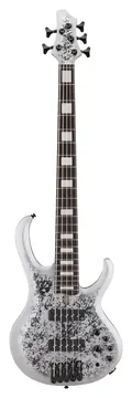 Ibanez BTB25TH5-SLM 25th Anniversary Silver Blizzard Matte E-Bass