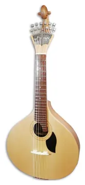 Guitarra Portuguesa Artimúsica GPBASELCAD Modelo Lisboa Tampo Tília Fundo Acácia