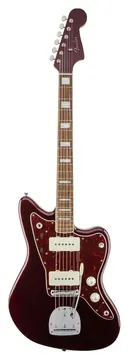 Fender Artist Troy Van Leeuwen Jazzmaster Guitar, RW Neck, Oxblood