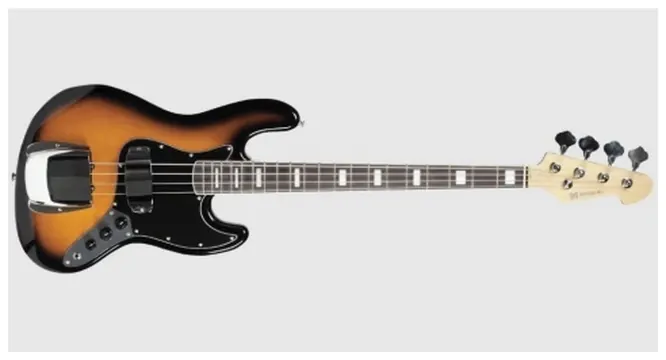 Michael Contra Baixo Michael Bm675 Sk Sunburst Black 4 Cordas Passivo (12729)
