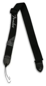 Correia Fender para Guitarra Logo Cinza