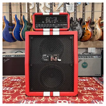 Engl E633 Testata Fireball 25- 40th Anniversary Limited Edition + Engl E212VB Pro 40TH Anniversary Limited Edition Per Chitarra Elettrica