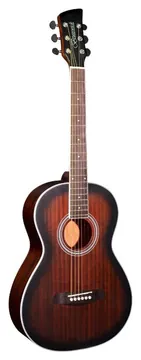 Brunswick BP200TB Guitare Folk Acoustique Parlour Tobacco Burst