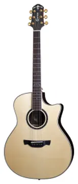 Crafter LXG-3000CE cutaway natural con custodia