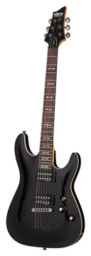 Schecter Omen 6-12 Nero