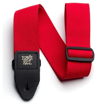 Ernie Ball 4040 Polypro Gitaarband - Rood