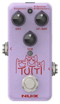 Nux Tutti Polyphonic Octave Octaver Effektpedal