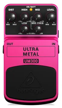 Behringer UM300 Ultra Metal Distortion Pedal