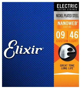 Elixir 12027 E-Gitarren Saitensatz Custom Light