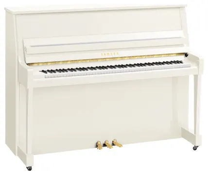 Yamaha B20PWH Akoestische Piano - Hoogglans Wit
