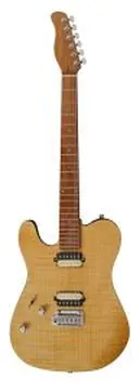 Sire Guitars T7 Series Larry Carlton Electric Guitar LEFTHANDED T-Style with Flamed Maple Top, Natural, T7FML/NT